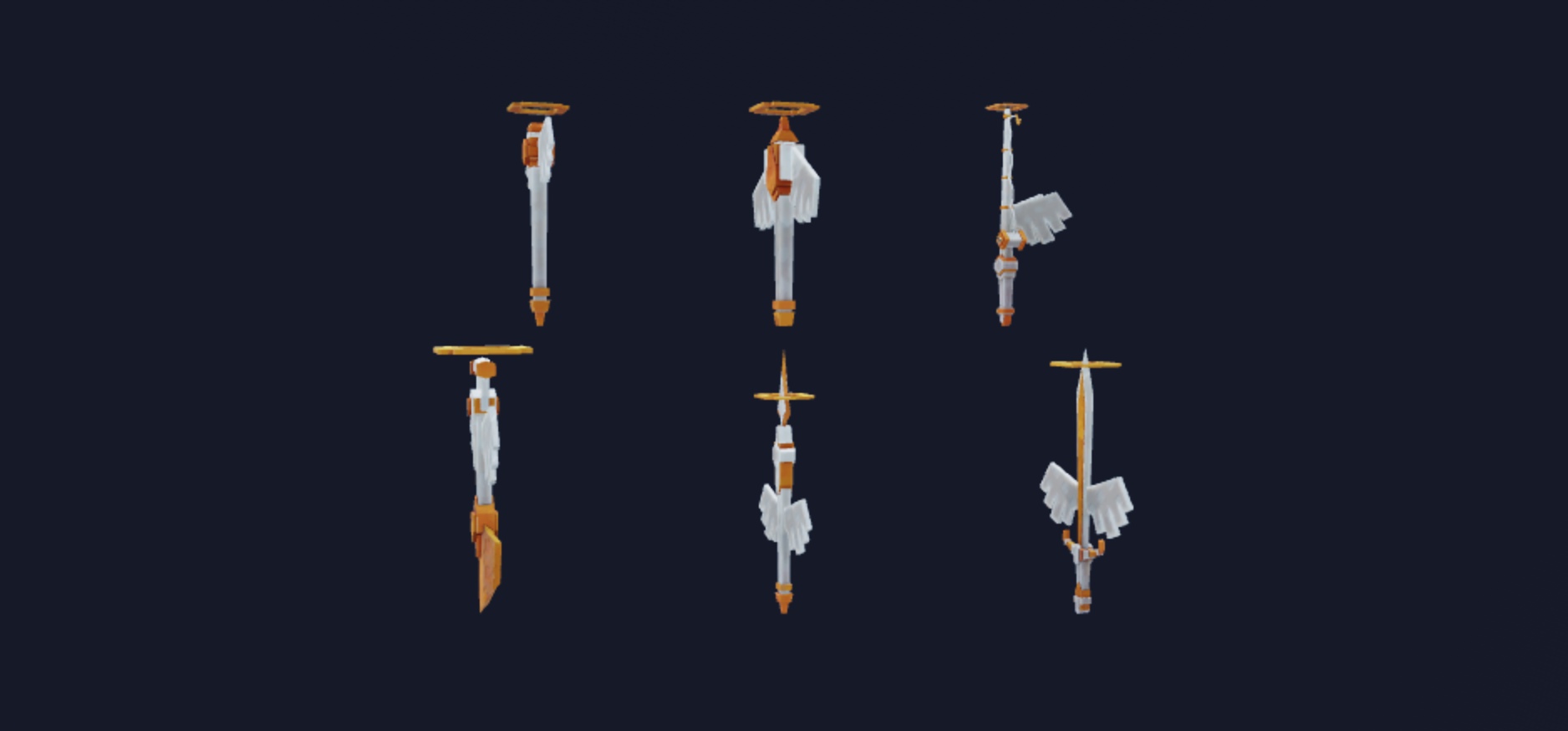 Tool Pack: selected models viewed from the front
