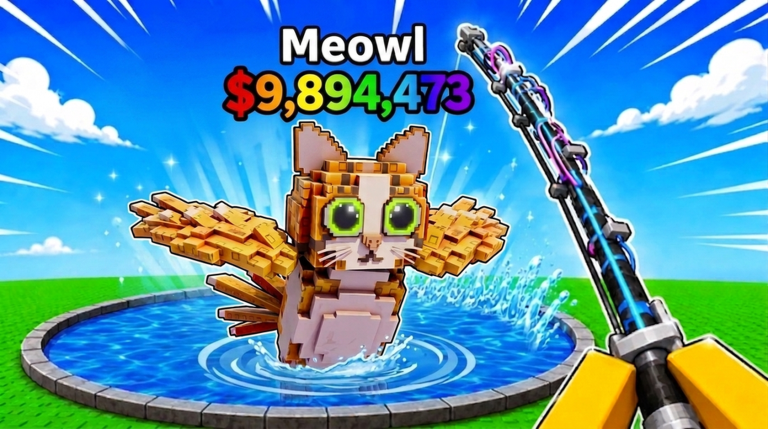 Fish For Brainrots Roblox fishing game thumbnail